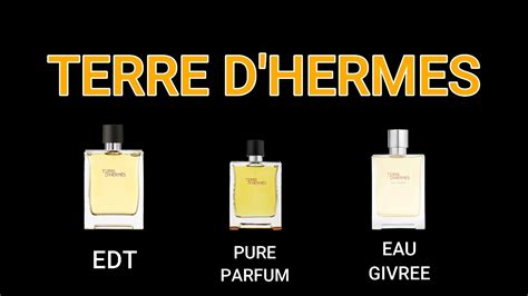 terre d'hermes edt vs pure.